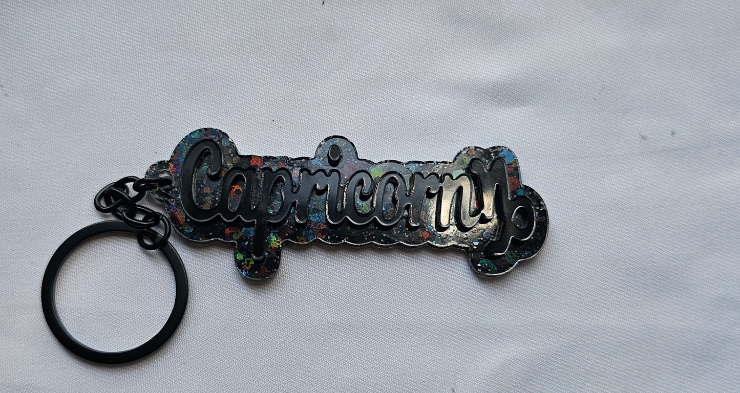 Zodiac Sign Keychains