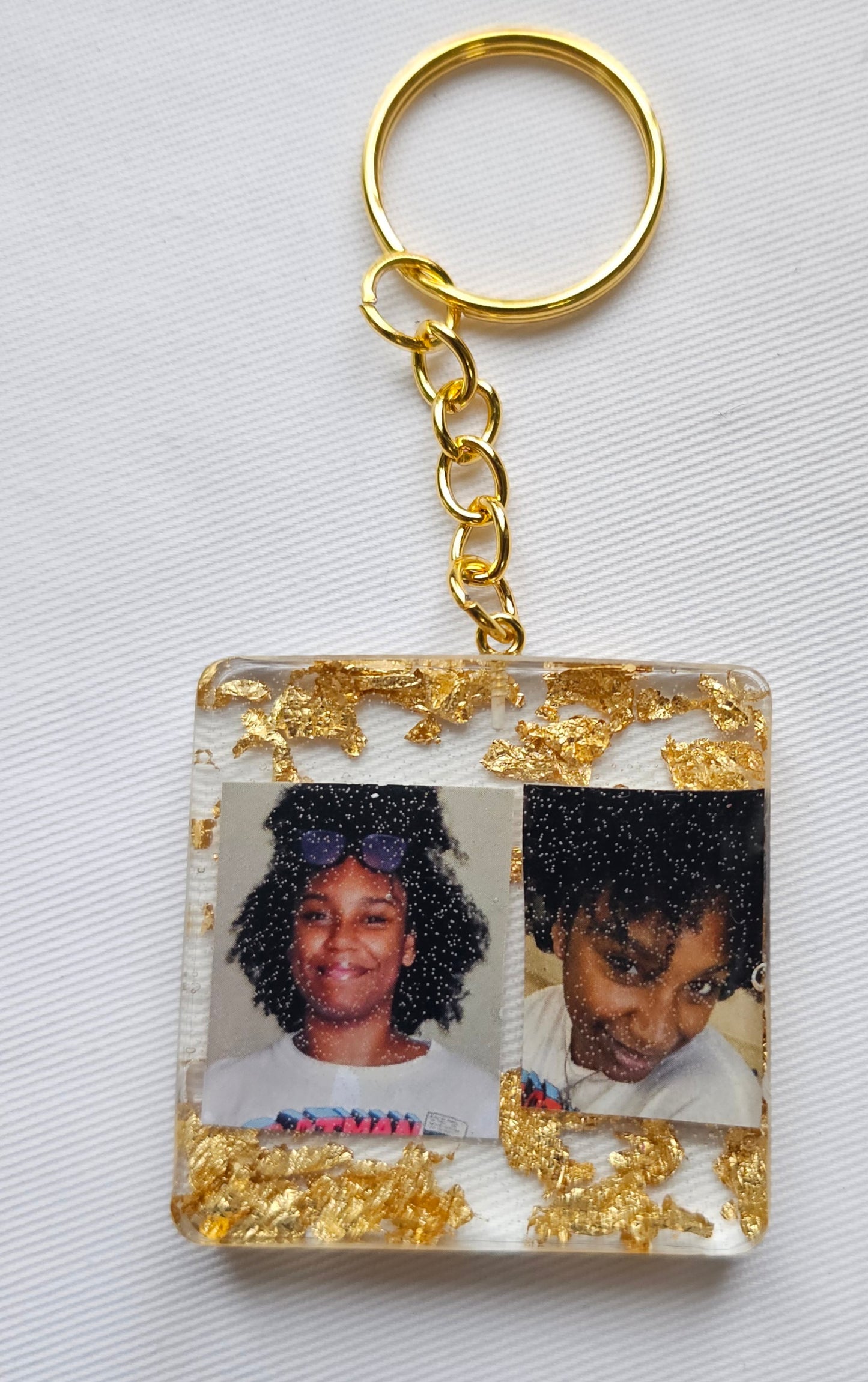 Custom picture keychain/ memorial keychains, wedding photos
