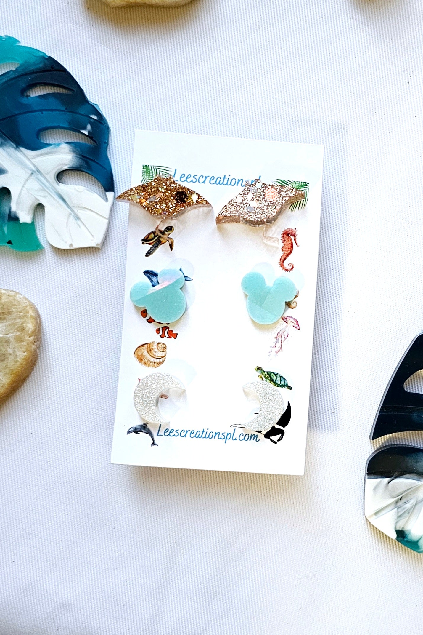 Beach  Themed Earrings