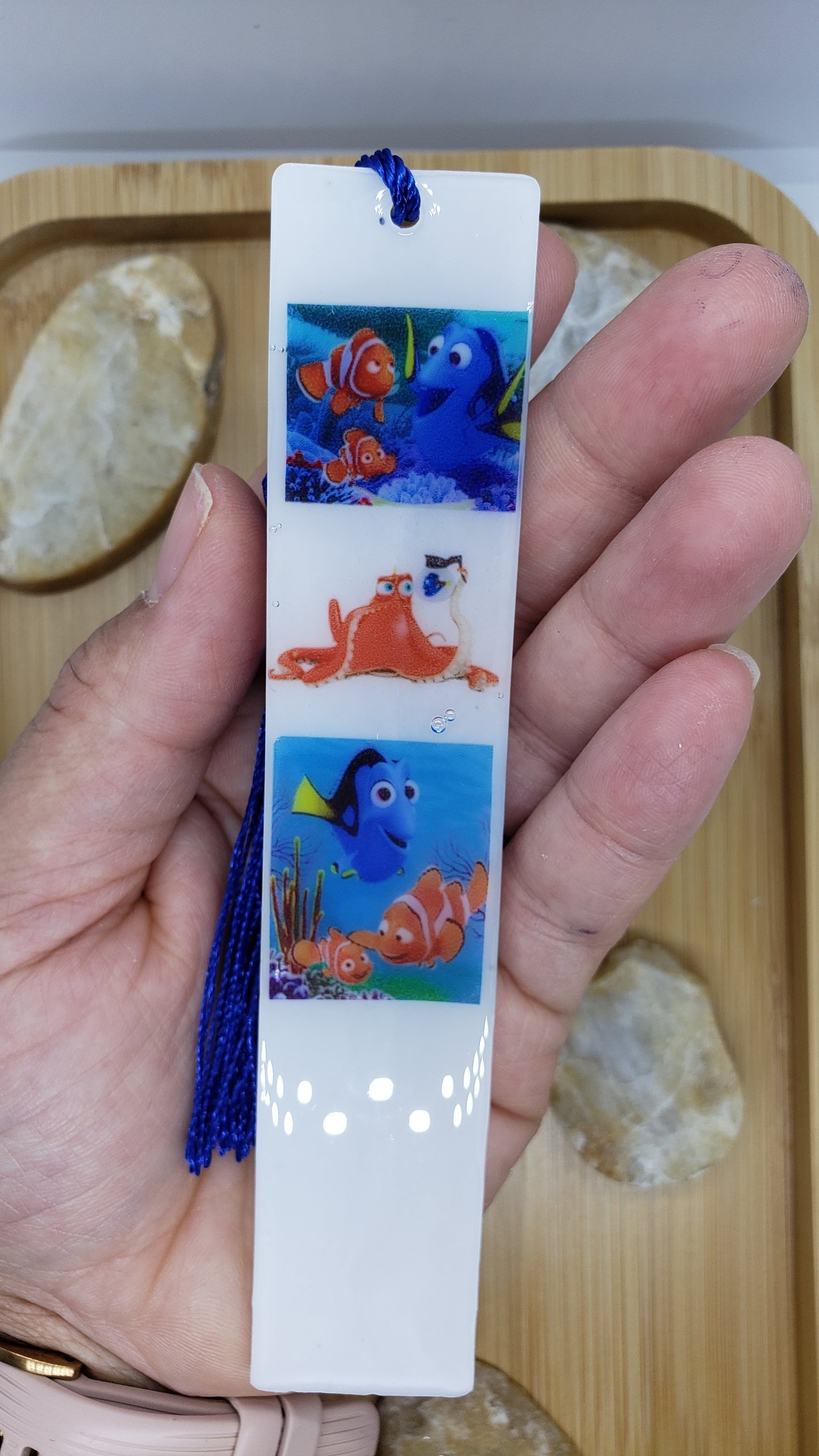 Bookmark Personalized Resin bookmarks/ Kids character bookmarks