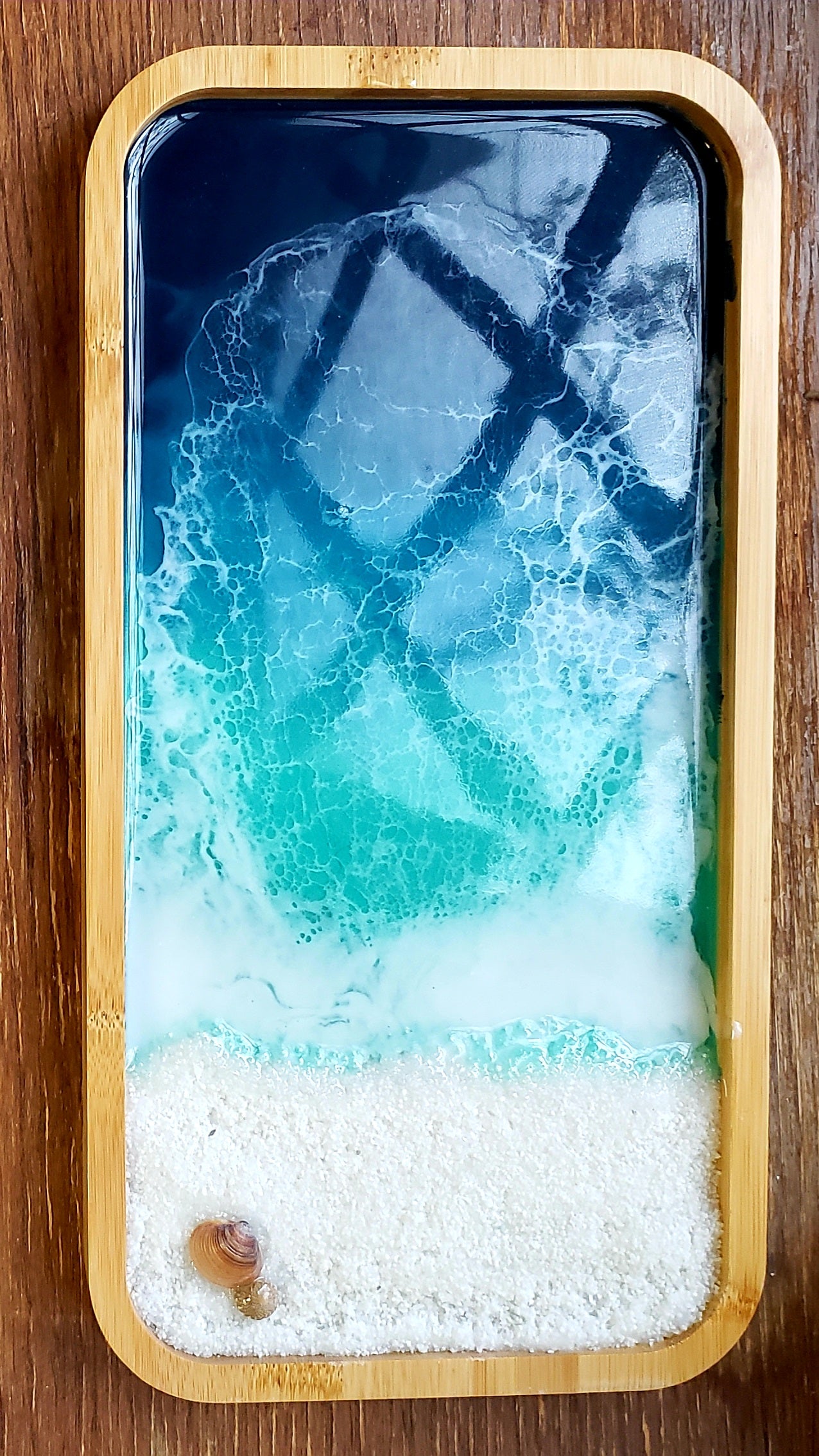 Ocean Coastal trays/ Wooden Tray