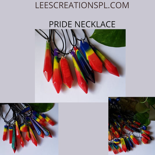 Pride pendant necklace