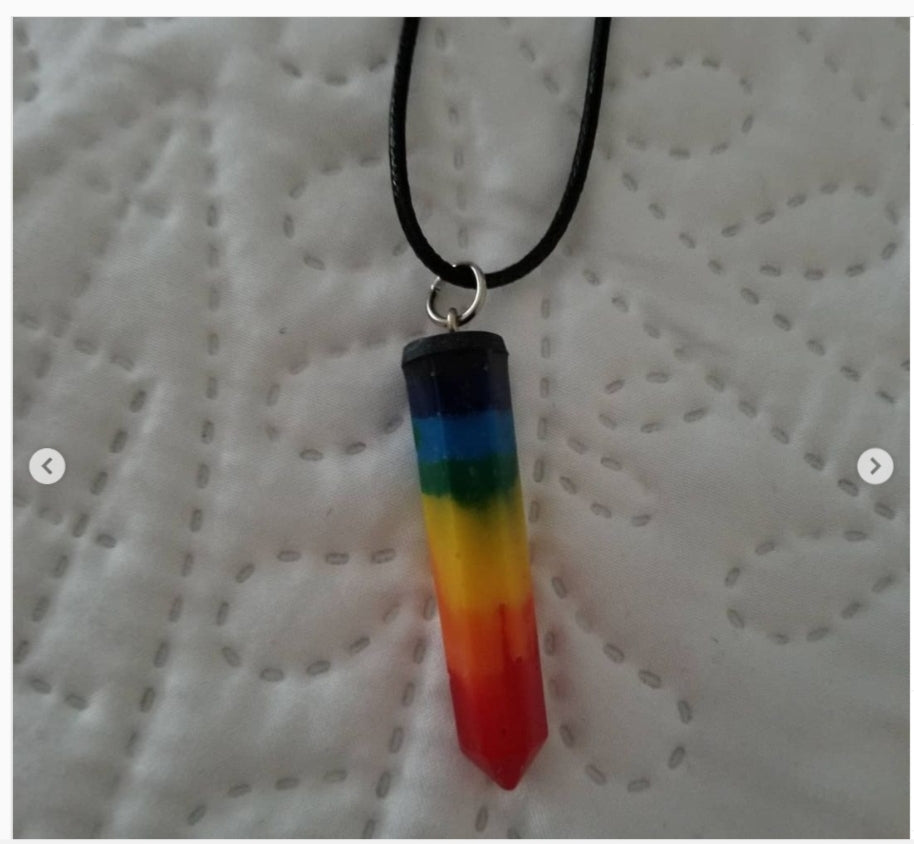 Pride pendant necklace